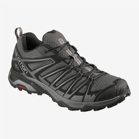 Salomon X ULTRA 3 PRIME Wanderschuhe Herren Grau [0ZKP-L]